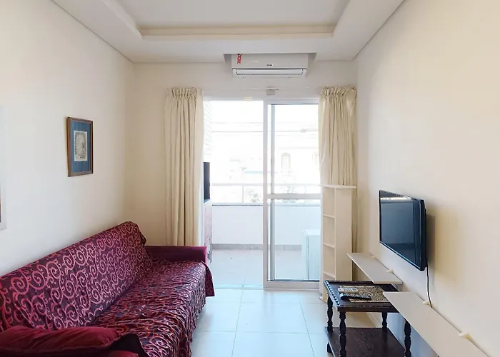 Apartamento Santinho, Churrasqueira E Ar - Ine103